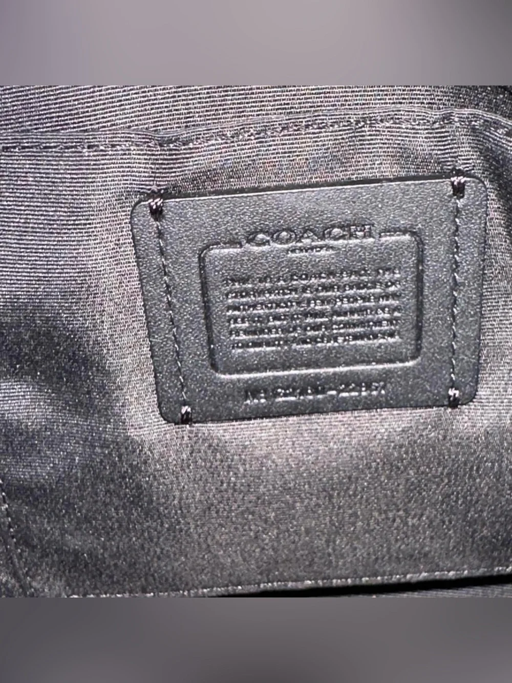 Coach black mini city tote bag No. G2180-22967